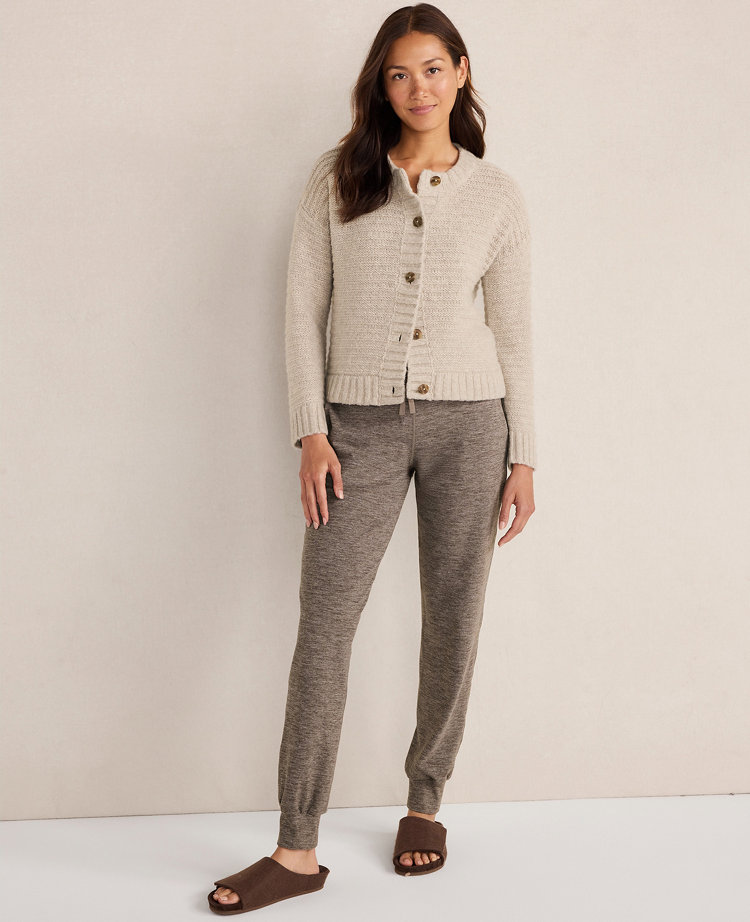 Ann Taylor Haven Well Within Balance Heather Drawstring Joggers