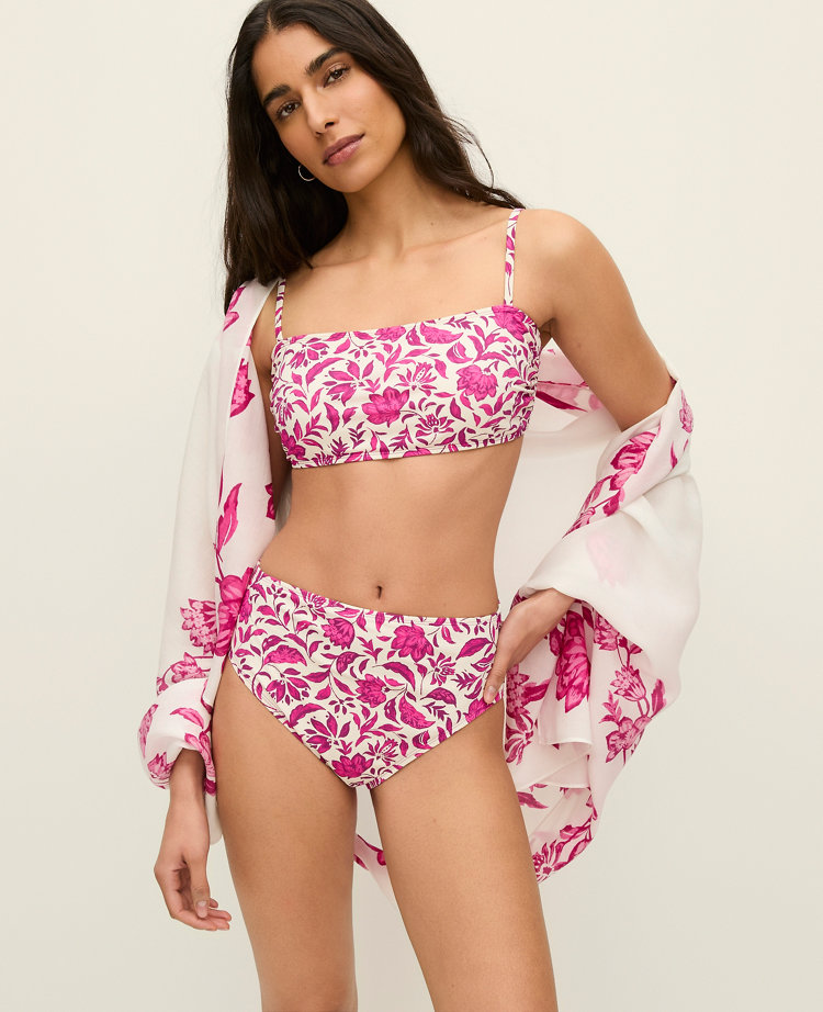 Floral Two Piece Swimsuit