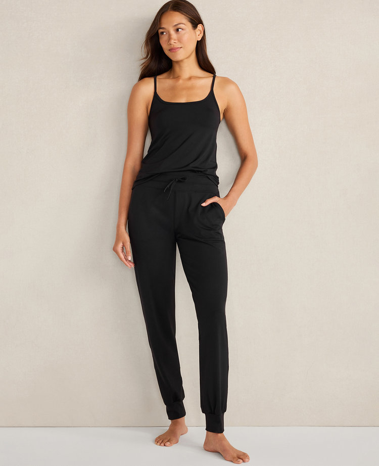 Ann Taylor Haven Well Within Balance Drawstring Joggers In Black