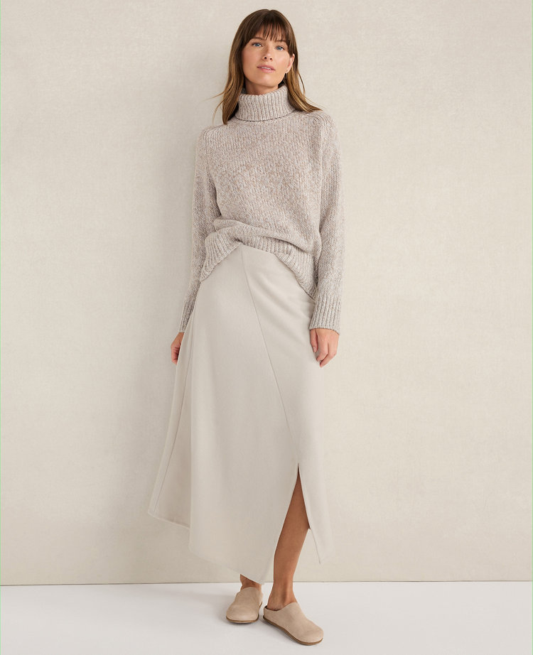 Haven Well Within Marled Cashmere Cocoon Crewneck Sweater