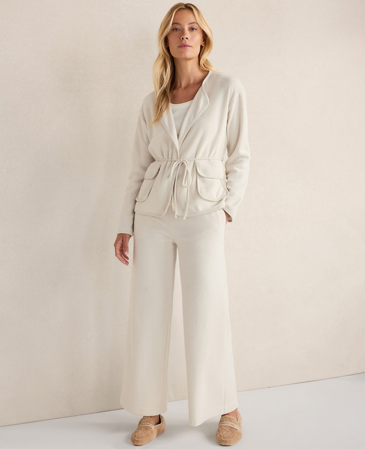 Haven Well Within Brushed Terry Open Front Jacket