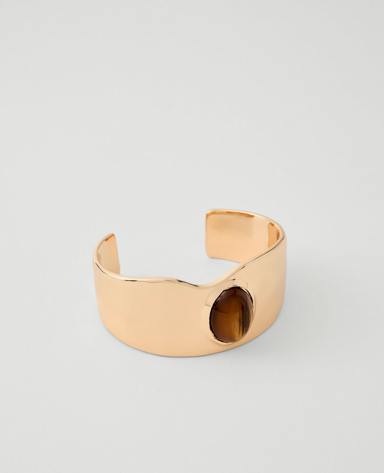 Metal Stone Cuff