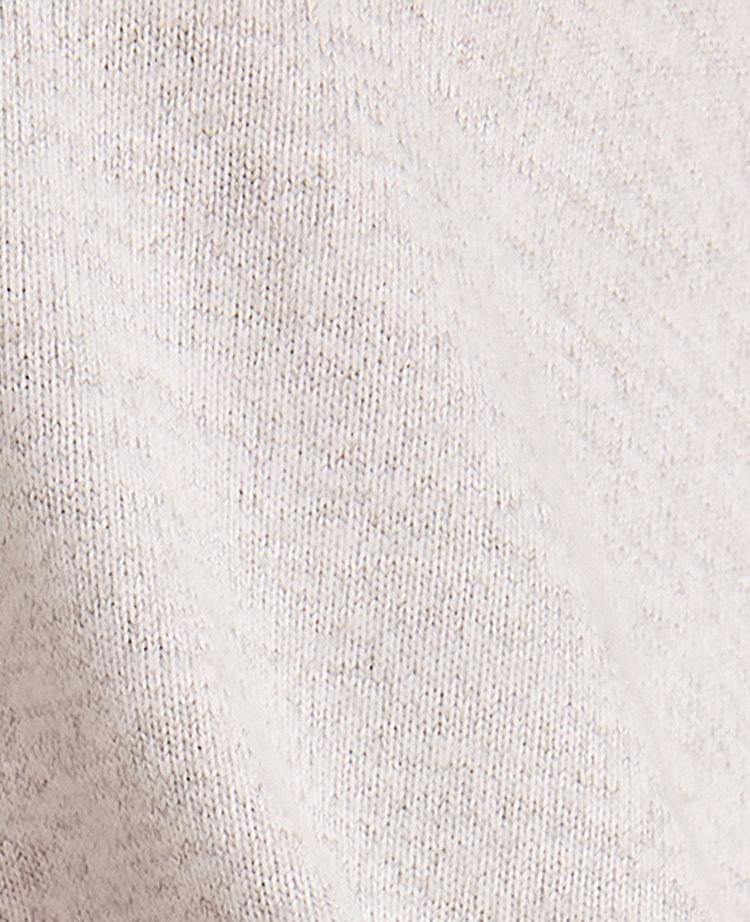 Ann Taylor Haven Well Within Cozy Knit Open Front Cardigan Light Grey Heather Women's