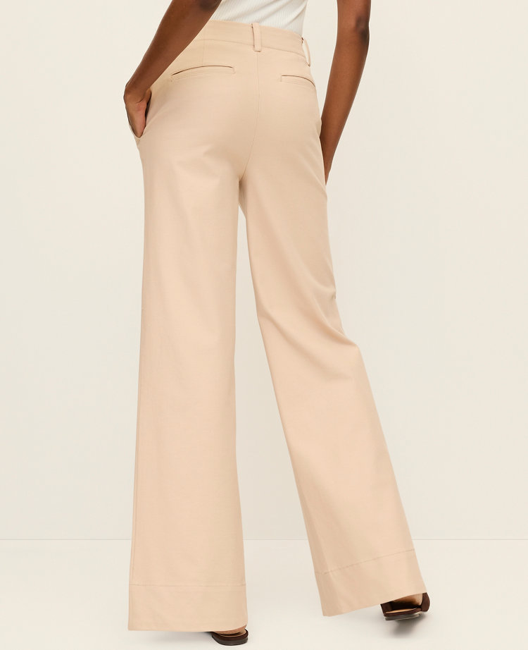 The Modern Wide Leg Pant in Bi-Stretch