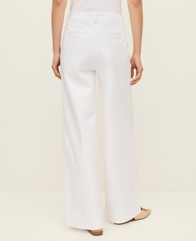 The Modern Wide Leg Pant in Twill
