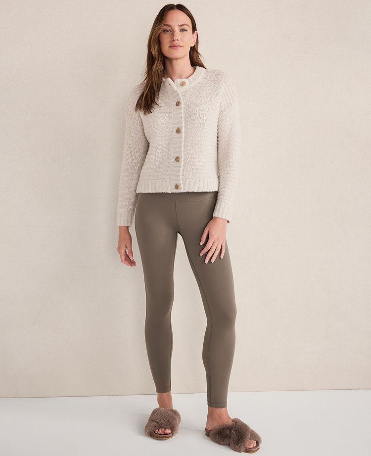 Haven Well Within Merino Wool Cashmere Link Stitch Cardigan