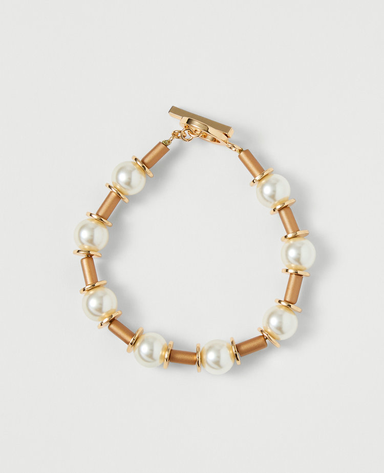 Pearl Tube Bracelet