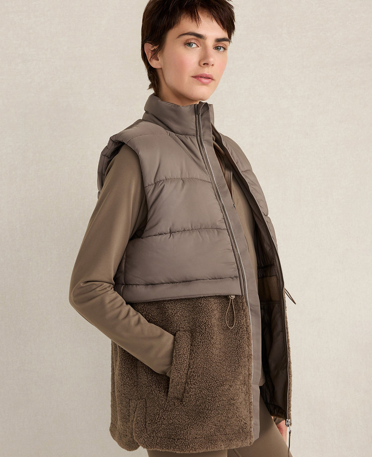 Haven Well Within Sherpa Puffer Vest