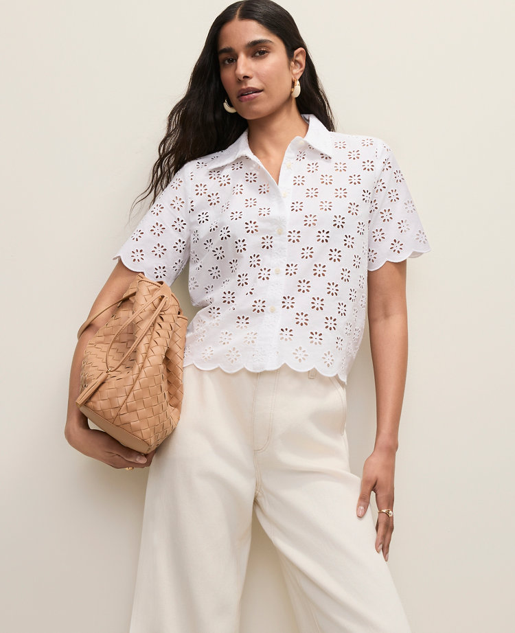 Eyelet Blouse