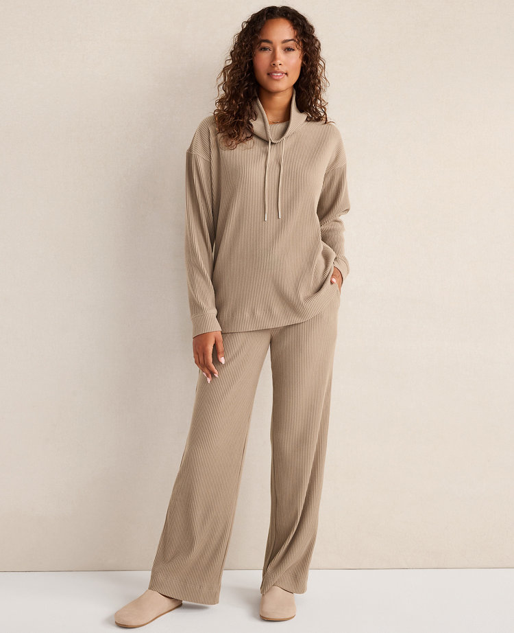 Haven Well Within Ottoman Rib Cowl Neck Top