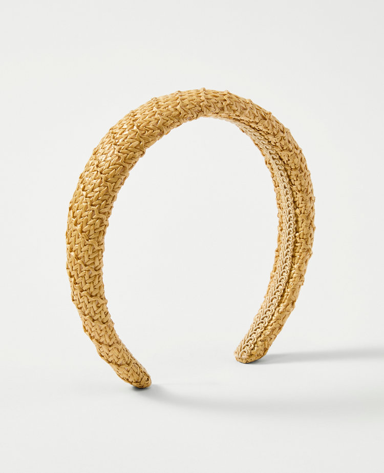 Woven Straw Headband