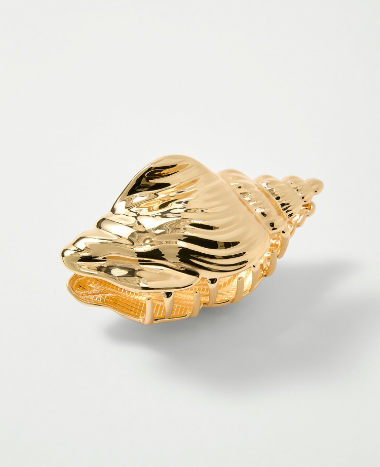 Metal Conch Shell Hair Clip