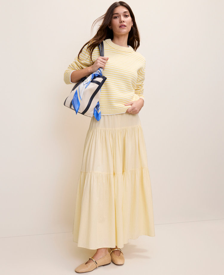 Petite Weekend Tiered Full Skirt