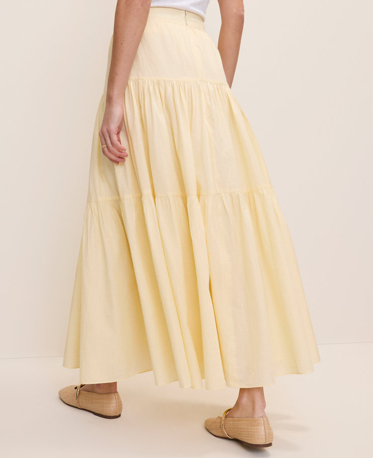 Petite Weekend Tiered Full Skirt