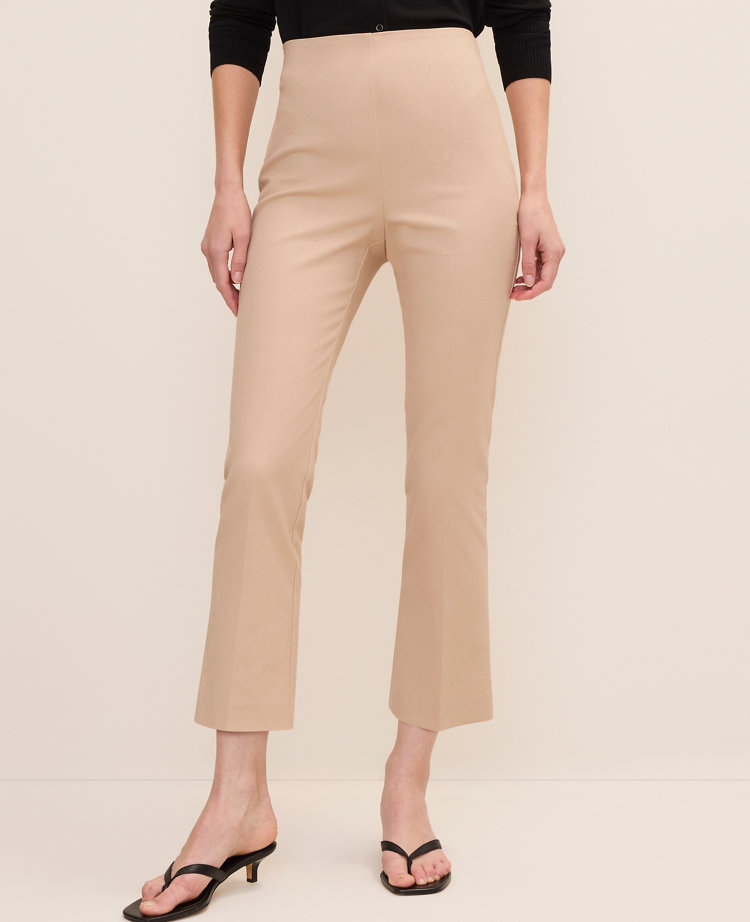 The Petite Flare Capri Pant carousel Product Image 2