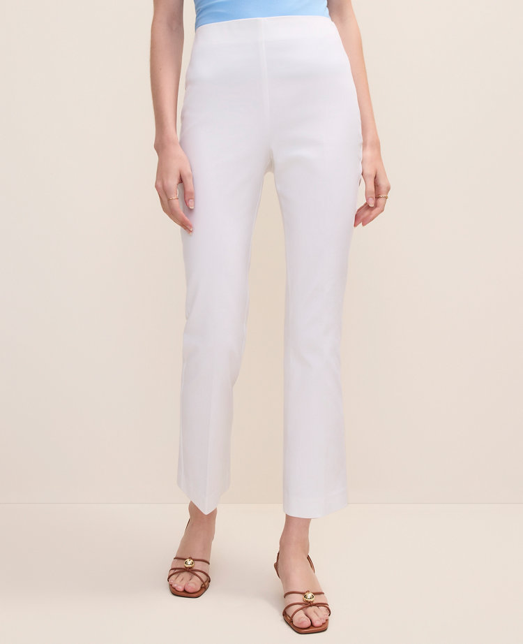 The Petite Flare Capri Pant