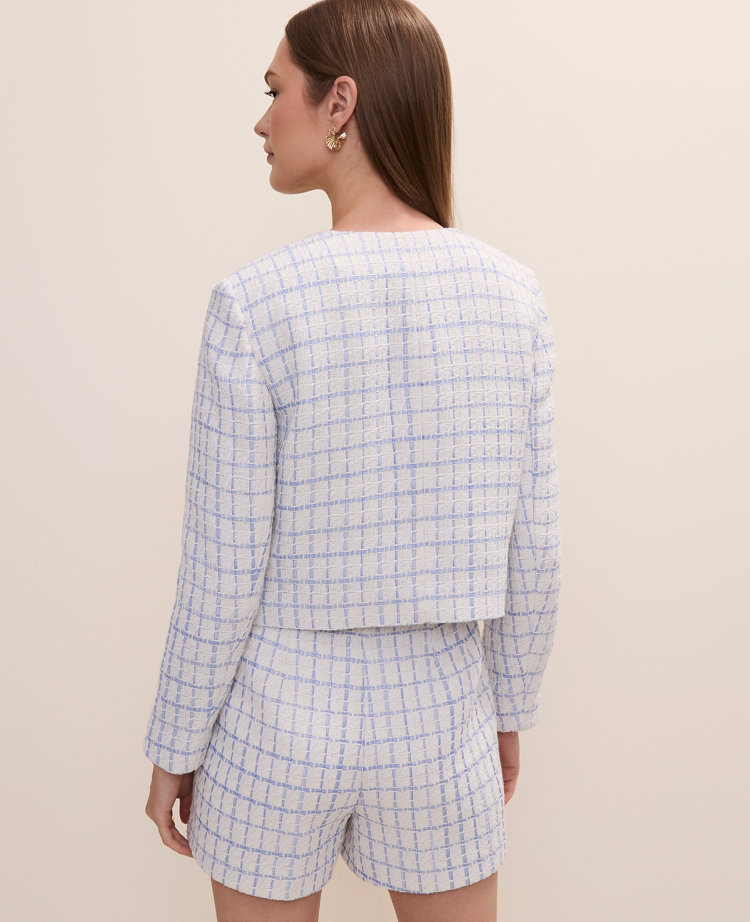 Patch Pocket Jacket in Tweed