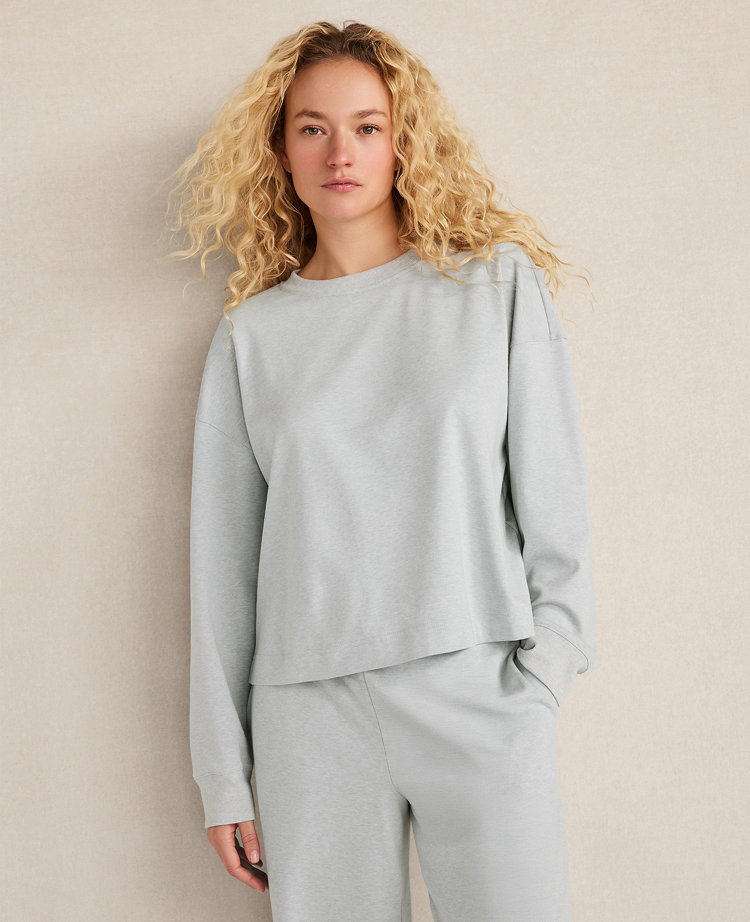Haven Well Within Botanical-Dyed Organic Cotton Interlock Top