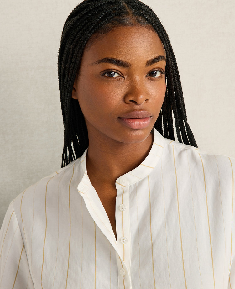 Haven Well Within Silky Linen Blend Top
