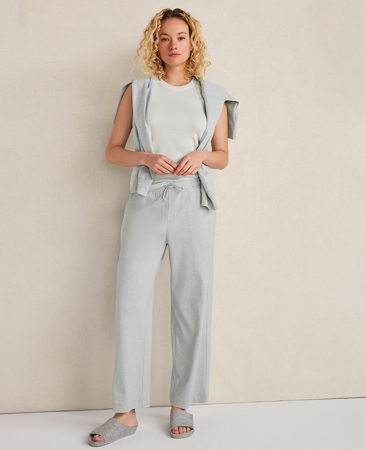 Haven Well Within Botanical-Dyed Organic Cotton Interlock Pants