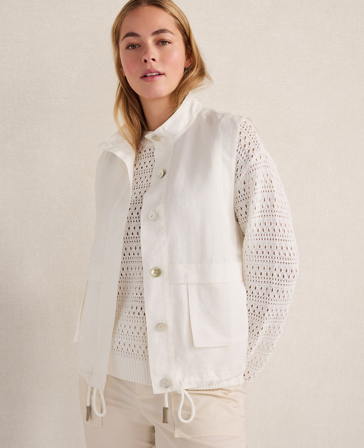 Haven Well Within Linen Blend Vest