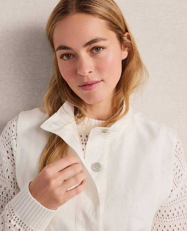 Haven Well Within Linen Blend Vest