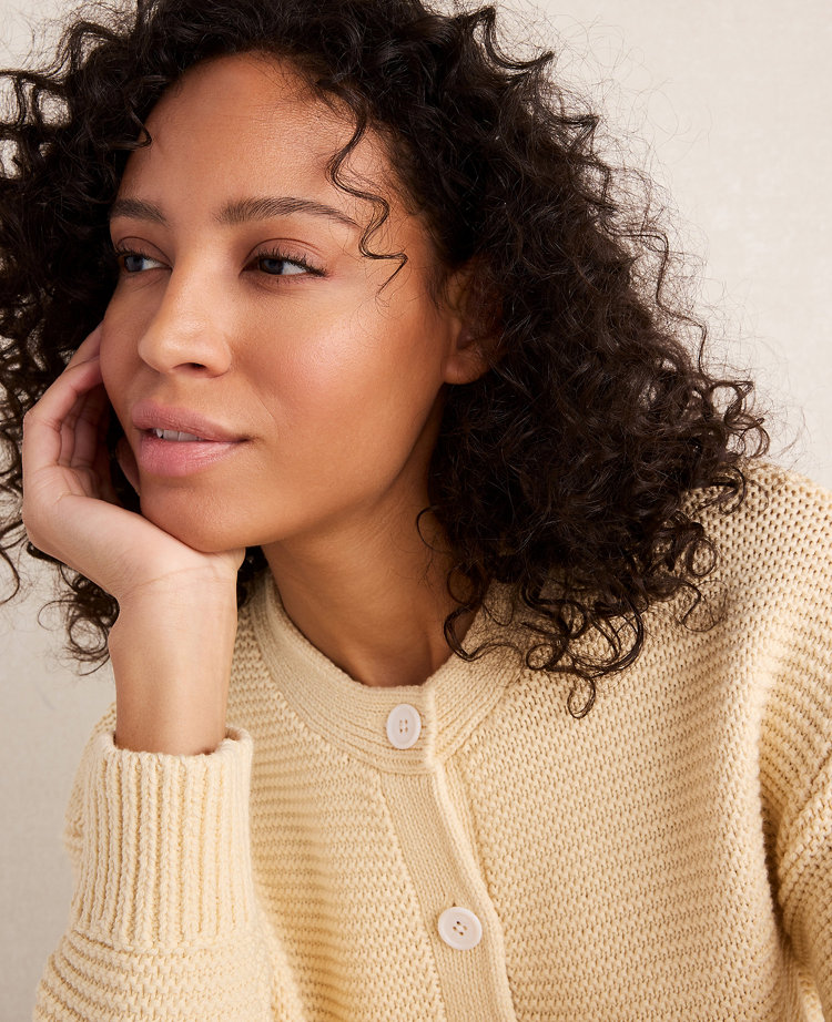 Haven Well Within Cotton Link Stitch Cardigan