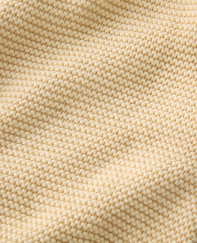 Ann Taylor Haven Well Within Cotton Link Stitch Cardigan Soft Beige Women's