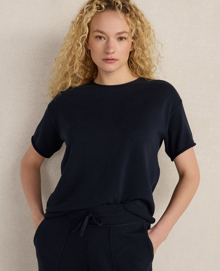 Haven Well Within Cotton Knit Short Sleeve Tee