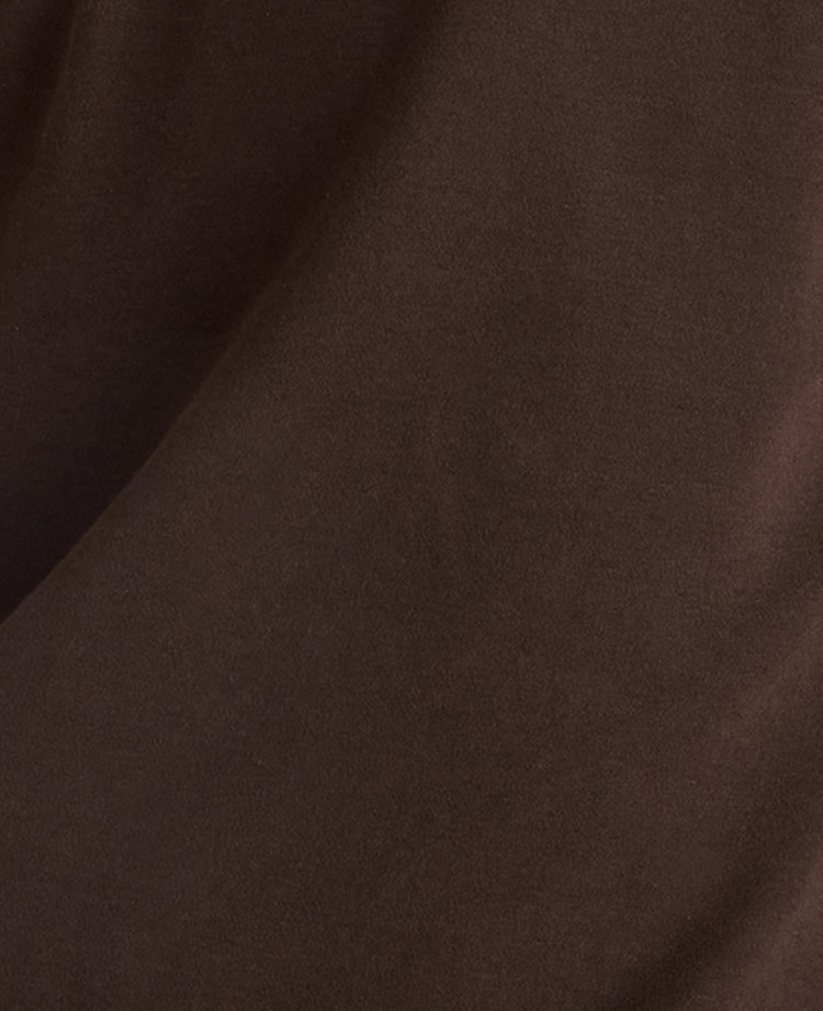 Haven Well Within Organic Cotton Interlock Half-Zip Collared Top