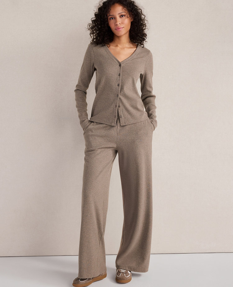 Haven Well Within Organic Cotton Rib Knit Cardigan