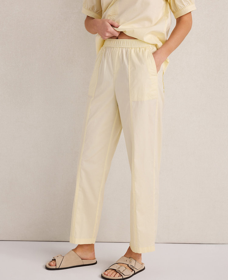 Haven Well Within Organic Cotton Twill Tapered Pants