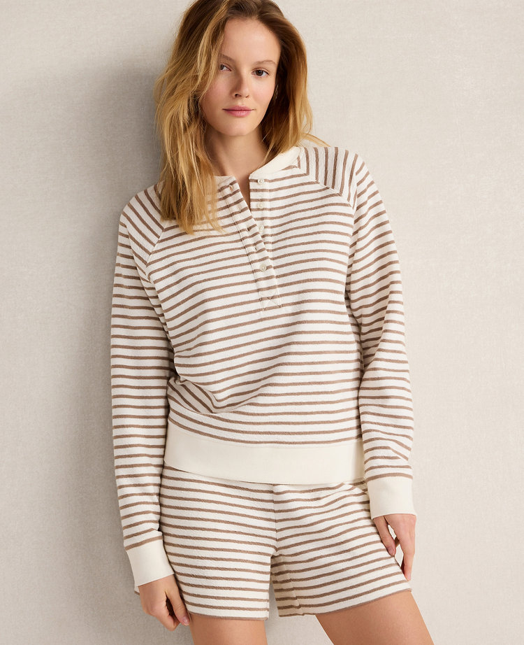 Haven Well Within Cotton Blend Textured Henley