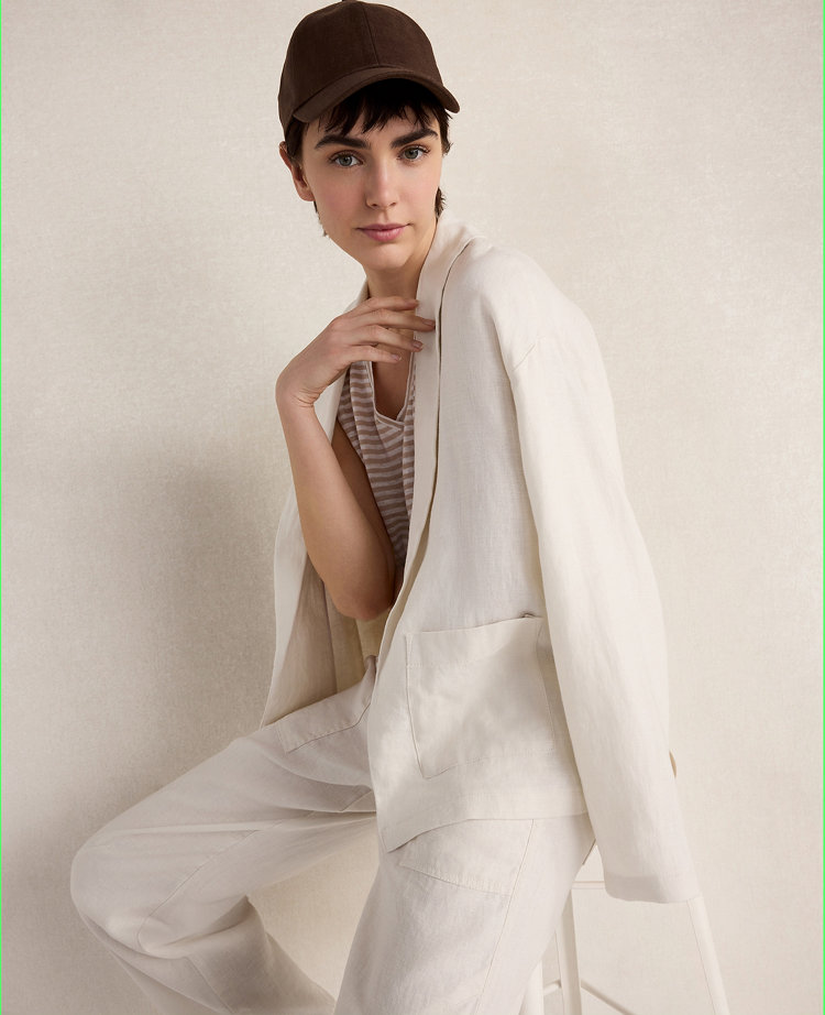 Haven Well Within Heavyweight Linen Blazer