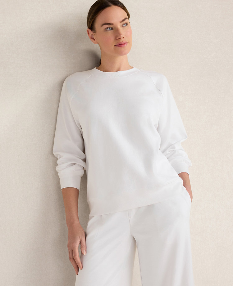 Haven Well Within Organic Cotton Interlock Everyday Sweatshirt