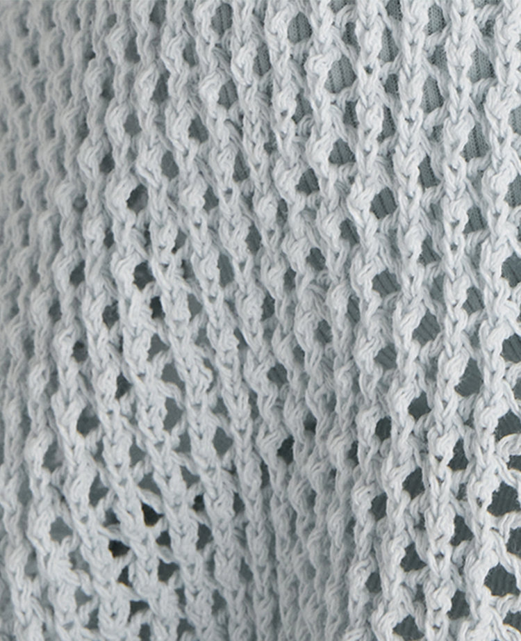 Haven Well Within Cotton Blend Open Stitch Cardigan