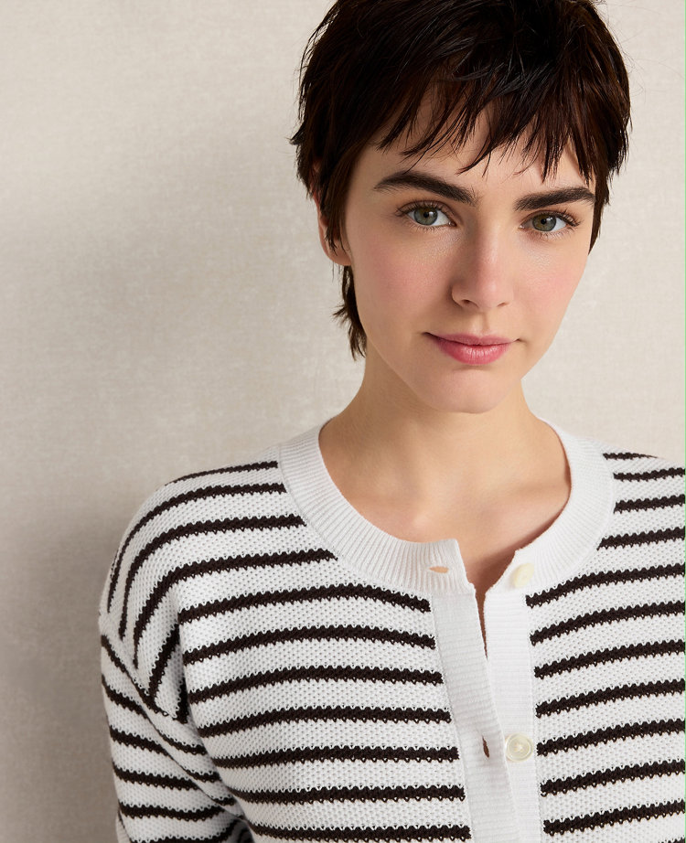 Haven Well Within Cotton Stripe Cardigan