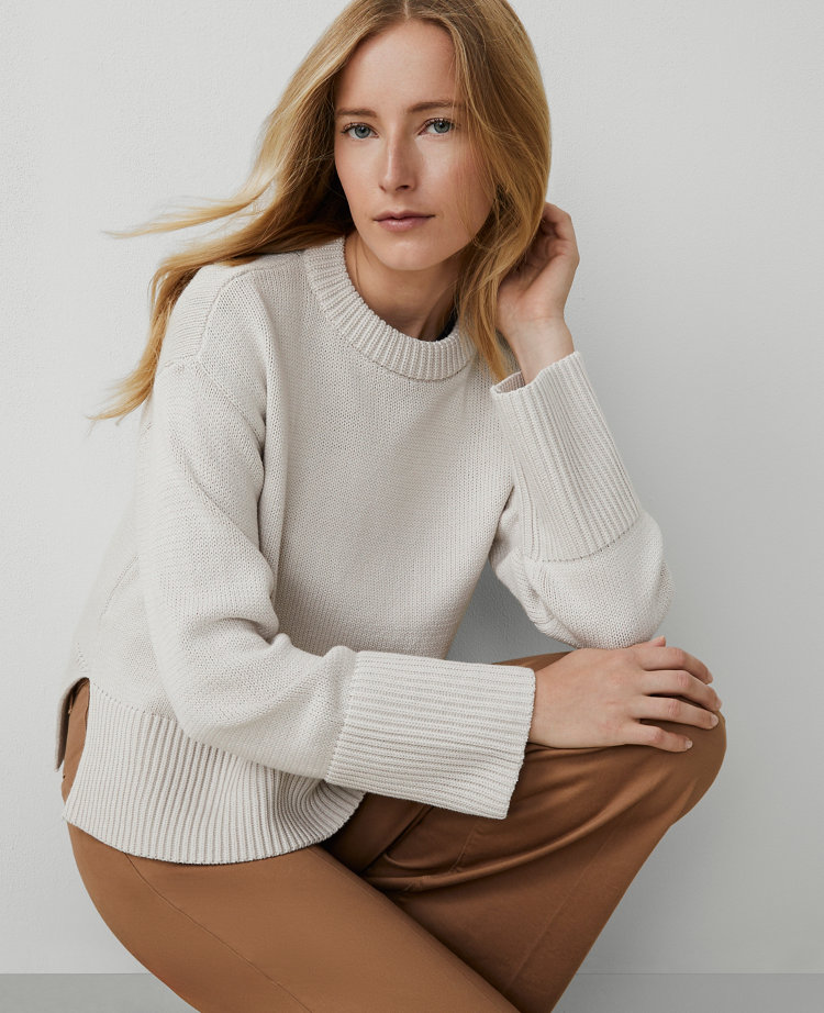 Petite Weekend Collection Relaxed Sweater