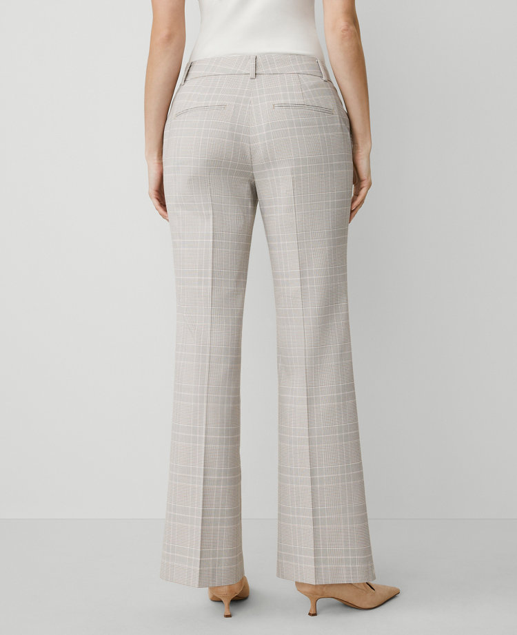 The Petite Jayne Trouser Pant in Plaid — Curvy Fit