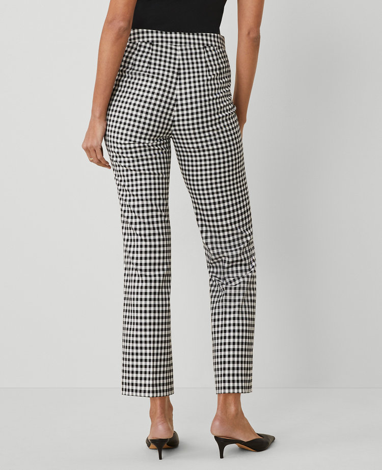 The Petite Flare Pant in Gingham
