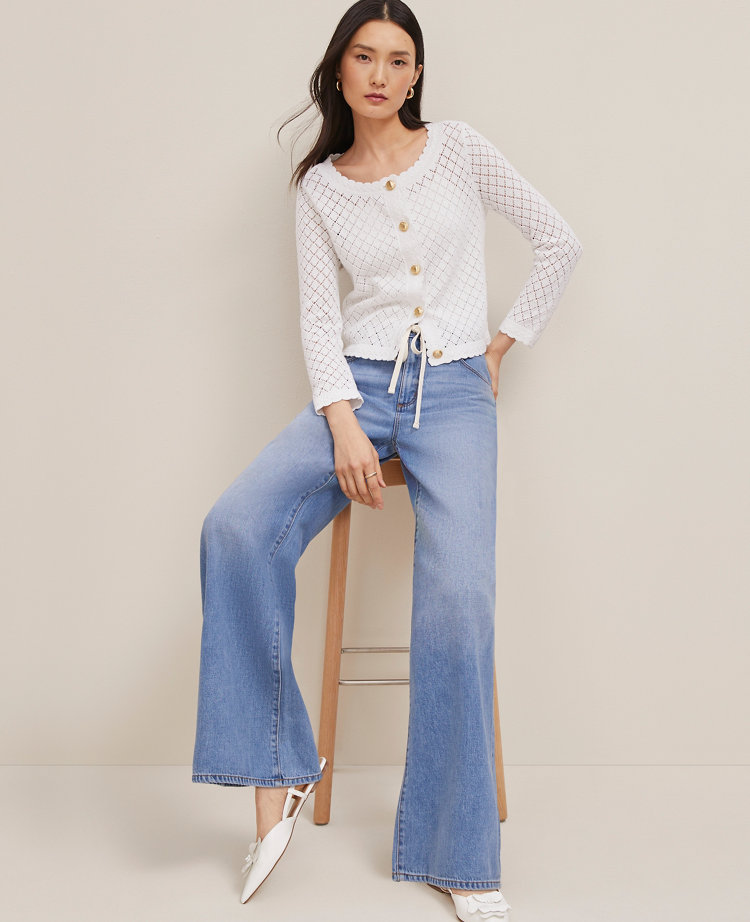 The Drawstring Slouchy Palazzo Jean