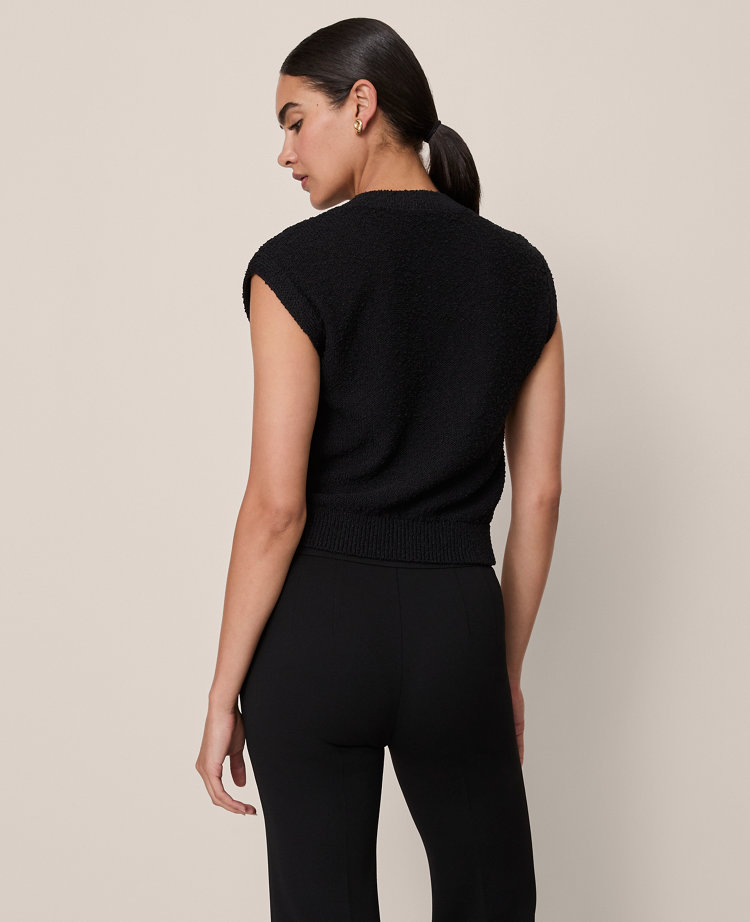 Bouclé Sweater Vest