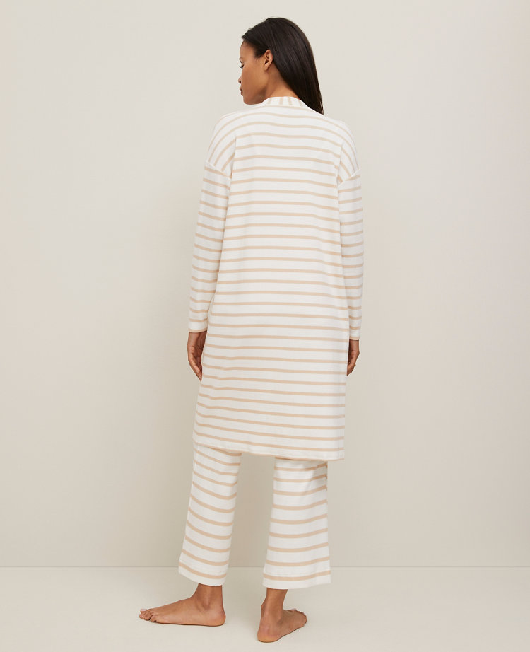 Ribbed Lounge Duster