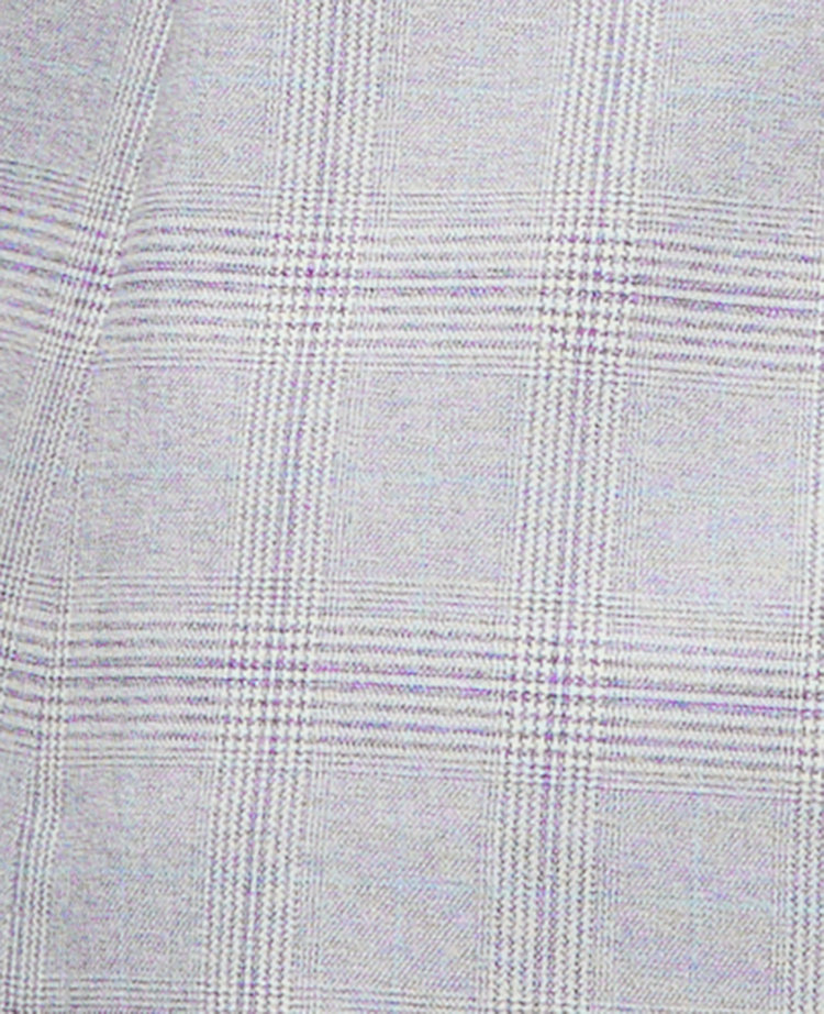 The Mid Rise Trouser in Plaid