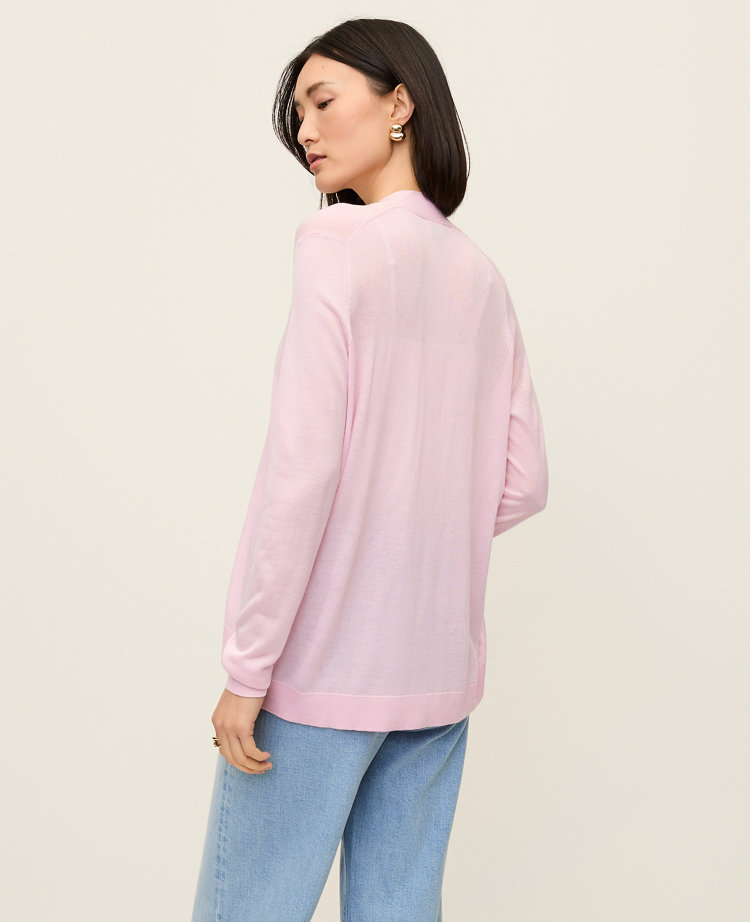 Lightweight Open Cardigan