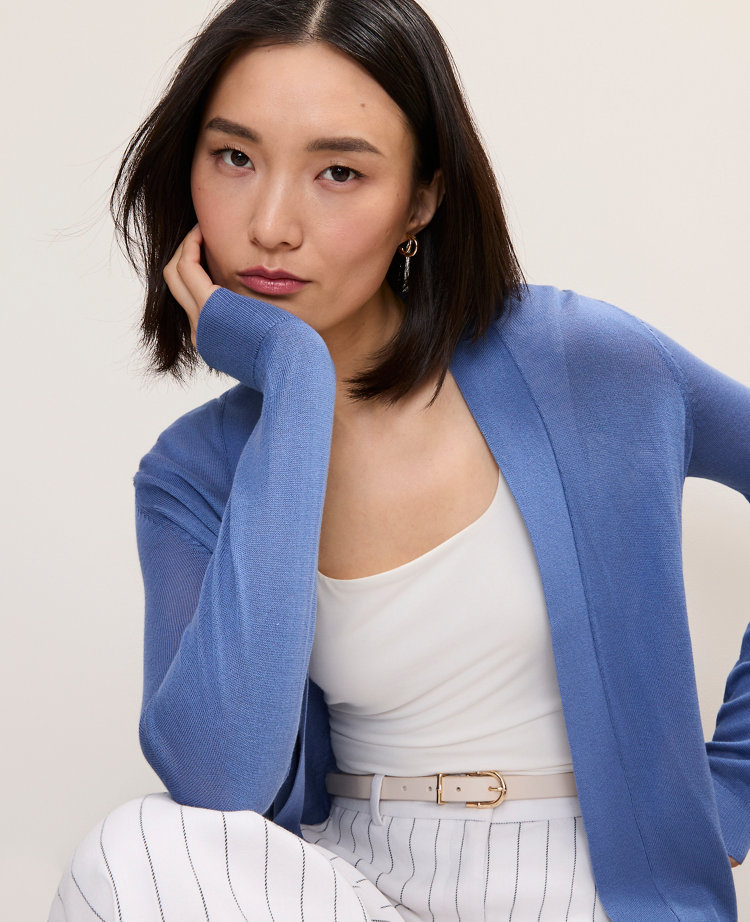 Lightweight Open Cardigan