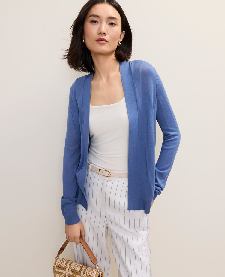 Lightweight Open Cardigan