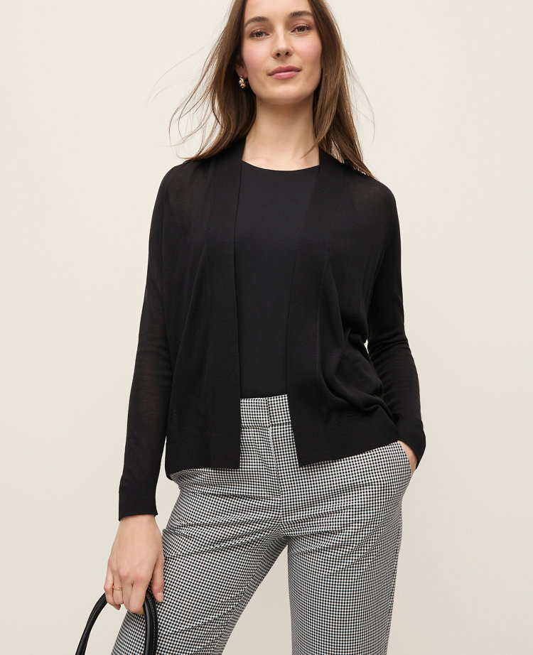 Lightweight Open Cardigan