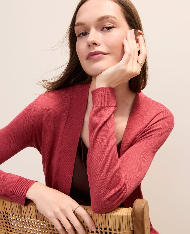 Lightweight Open Cardigan carousel Product Image 3