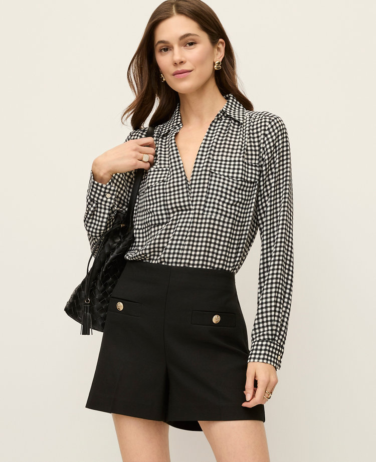 Gingham Camp Shirt